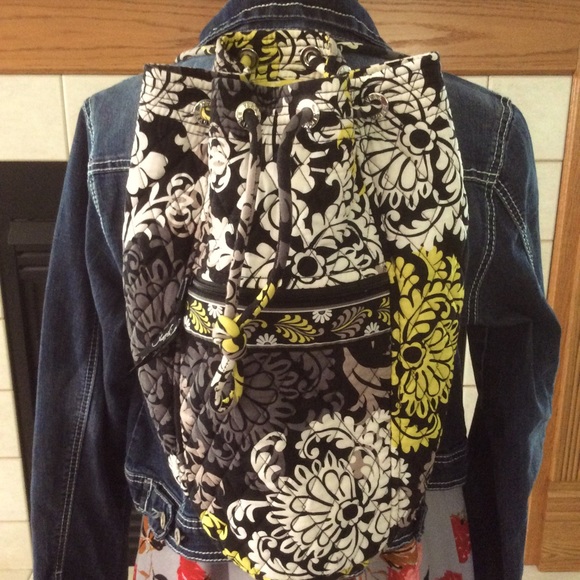 Vera Bradley Handbags - HOST PICK - Vera Bradley Baroque Drawstring Backpack/Purse